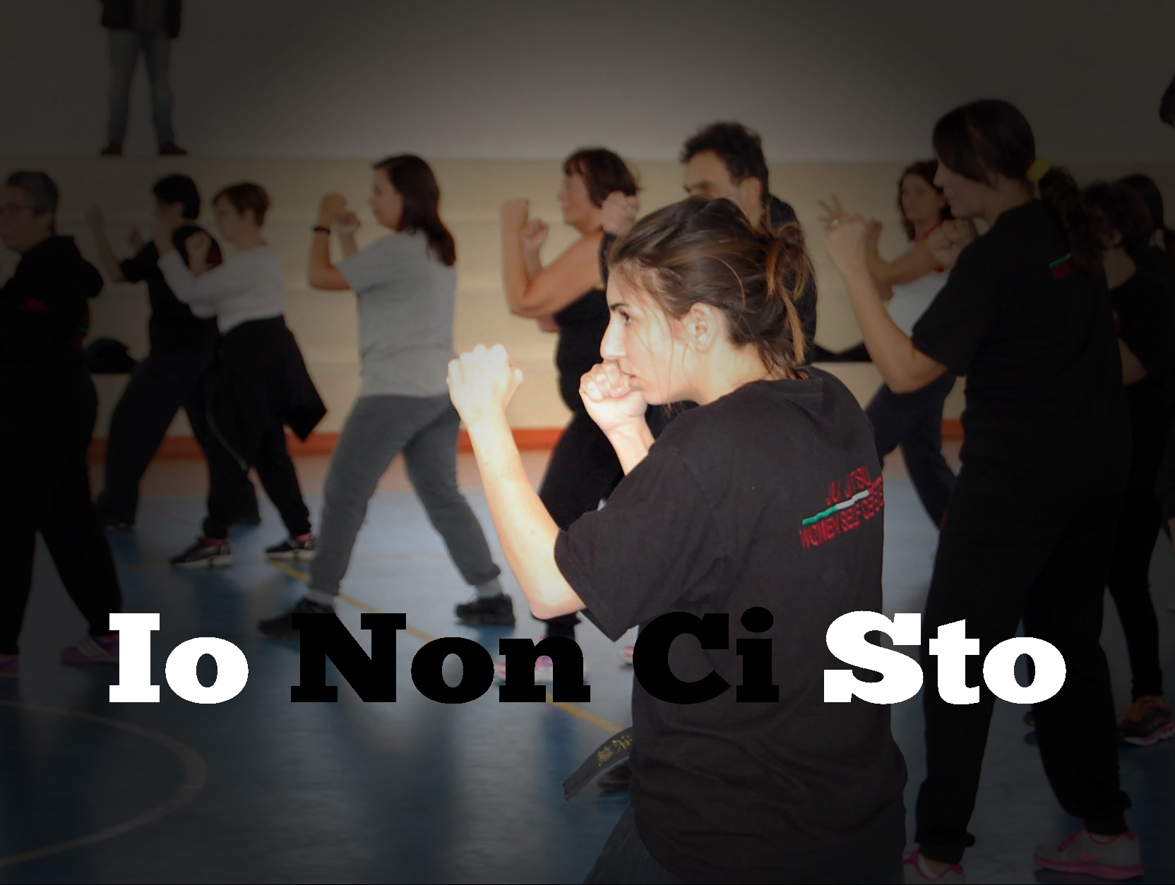 Io non ci sto stage difesa personale femminile 1 febbraio 2017 asd yu dojo bushido ryu Pomezia